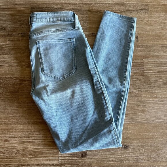 Guess Sexy Curve Skinny Jeans Womens Size 27 Light Blue Denim - Picture 1 of 10